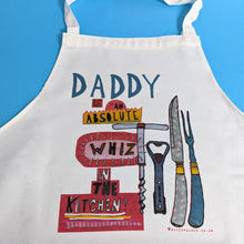 Load image into Gallery viewer, Personalised &#39;Absolute whiz&#39; apron
