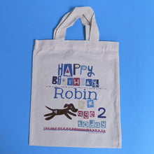Load image into Gallery viewer, Personalised 2nd Birthday Tiny Treasure Bag