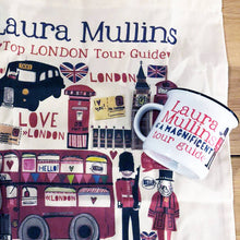 Load image into Gallery viewer, Personalised About London Town Bag
