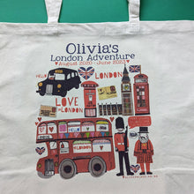 Load image into Gallery viewer, Personalised About London Town Bag