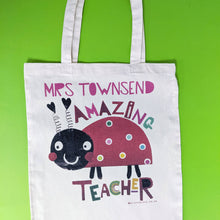 Load image into Gallery viewer, Personalised Amazing Teacher Bag