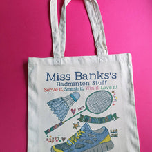 Load image into Gallery viewer, Personalised Badminton Kit Bag