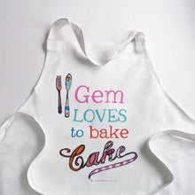 Load image into Gallery viewer, Personalised 'Bake Cake' Apron