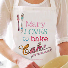 Load image into Gallery viewer, Personalised 'Bake Cake' Apron