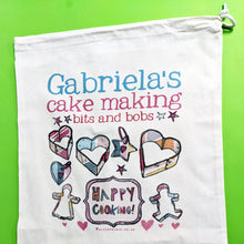 Load image into Gallery viewer, Personalised Baking Storage Bag