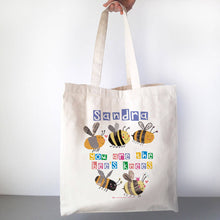 Load image into Gallery viewer, Personalised Bee's Knees Bag