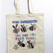 Load image into Gallery viewer, Personalised Bee's Knees Bag