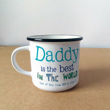 Load image into Gallery viewer, Personalised Best Dad In The World Mug