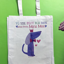 Load image into Gallery viewer, Personalised Best Dog Mum Bag