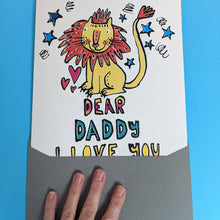 Load image into Gallery viewer, Personalised Big Dear Dad Card