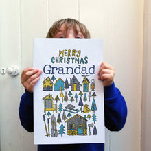 Load image into Gallery viewer, Personalised Big Christmas Card