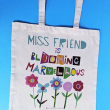 Load image into Gallery viewer, Personalised Blooming Marvellous Teacher Bag