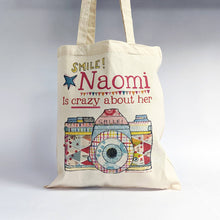 Load image into Gallery viewer, Personalised 'Love Your Camera' Bag