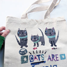 Load image into Gallery viewer, Personalised Cat Lady Bag
