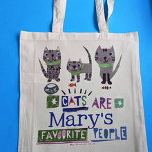 Load image into Gallery viewer, Personalised Cat Lady Bag