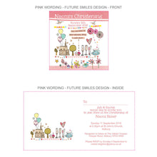 Load image into Gallery viewer, Personalised Christening Invites