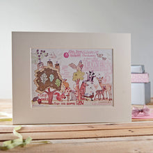 Load image into Gallery viewer, Personalised Christening Print