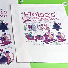 Load image into Gallery viewer, Personalised Christmas Eve Sack