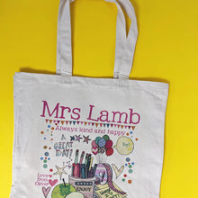 Load image into Gallery viewer, Personalised Classroom Assistant Bag

