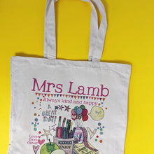 Load image into Gallery viewer, Personalised Classroom Assistant Bag