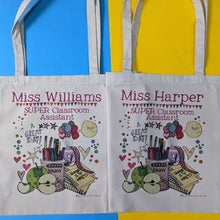 Load image into Gallery viewer, Personalised Classroom Assistant Bag