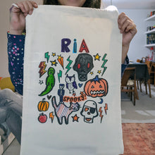 Load image into Gallery viewer, Personalised Colour It In Craft Sack