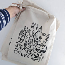 Load image into Gallery viewer, Personalised Colour It In Craft Sack