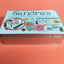 Load image into Gallery viewer, Personalised crafting tin