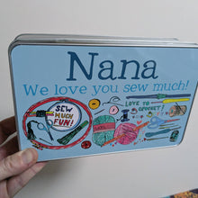 Load image into Gallery viewer, Personalised crafting tin