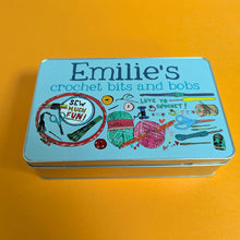 Load image into Gallery viewer, Personalised crafting tin