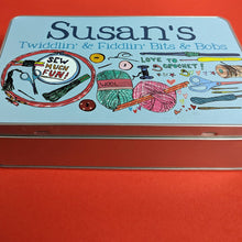 Load image into Gallery viewer, Personalised crafting tin