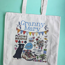 Load image into Gallery viewer, Personalised Design Your Own Illustrated Bag