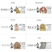 Load image into Gallery viewer, Personalised Dog Breed Illustration Mug