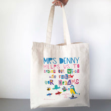 Load image into Gallery viewer, Personalised Dream Teacher Bag
