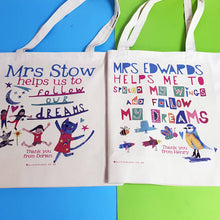 Load image into Gallery viewer, Personalised Dream Teacher Bag