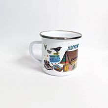 Load image into Gallery viewer, Personalised Enamel Camping Mug