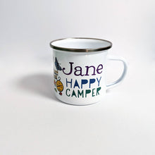 Load image into Gallery viewer, Personalised Enamel Camping Mug