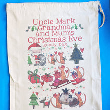 Load image into Gallery viewer, Personalised Christmas Eve Sack