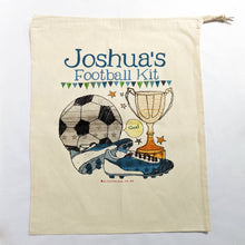 Load image into Gallery viewer, Personalised Football Kit Bag