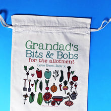 Load image into Gallery viewer, Personalised Garden Storage Sack