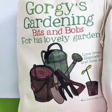 Load image into Gallery viewer, Personalised Garden Storage Sack