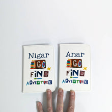 Load image into Gallery viewer, Personalised Travelling The World Passport Holder