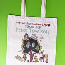 Load image into Gallery viewer, Personalised Little Acorns Teacher Bag