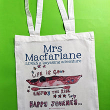 Load image into Gallery viewer, Personalised Kayaking, Canoeing and Rowing Bag