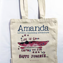 Load image into Gallery viewer, Personalised Kayaking, Canoeing and Rowing Bag