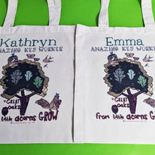 Load image into Gallery viewer, Personalised Little Acorns Teacher Bag