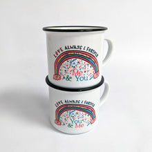 Load image into Gallery viewer, Personalised Love Always And Forever Mugs