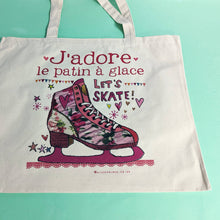Load image into Gallery viewer, Personalised Love To Ice Skate Bag
