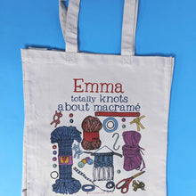 Load image into Gallery viewer, Personalised Macramé Bag