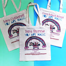Load image into Gallery viewer, Personalised Magic Teacher Bag